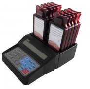 ACLAS Bezprzewodowa (433MHz) konsola GP + zestaw ładujący z 10 pagerami, z zasilaczem